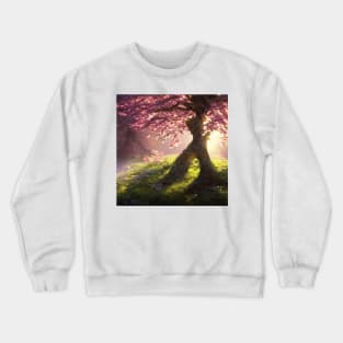 The Cherry Blossom's Magic Touch Crewneck Sweatshirt